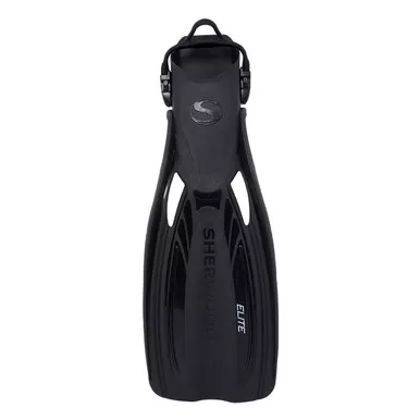 SHERWOOD SCUBA Elite Open Heel Black Fins (FN)