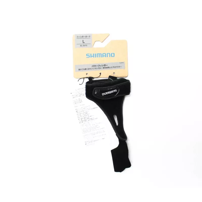 Shimano GL-041C Index Finger Guard Protector Size L Black 936851