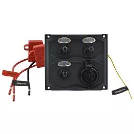 Shoreline Marine Gang Switch Panel with LED Indicator