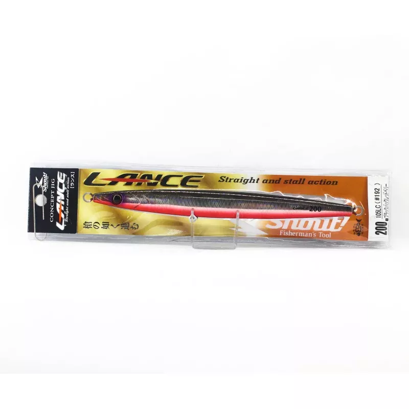Shout 105-LC Metal Jig Lance Slow Fall Long 200 grams 192 (5368)