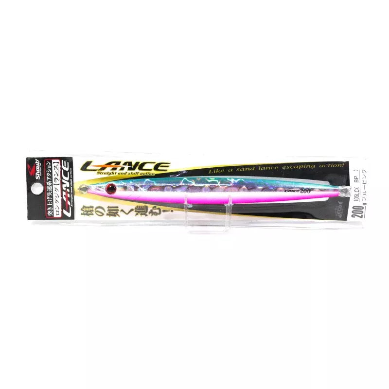 Shout 105-LC Metal Jig Lance Slow Fall Long 200 grams BP (8236)