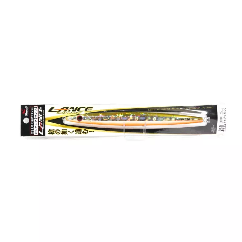 Shout 106-LC Metal Jig Lance Slow Fall Long 250 grams NO (8397)