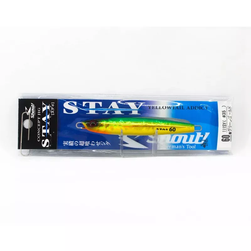 Shout 111-SY Metal Jig Stay 60 grams #35 (6571)