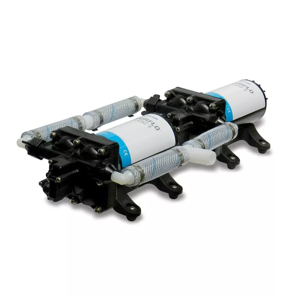Shurflo by Pentair High Flow Dual Pump System – 24 VDC, 10.0 GPM