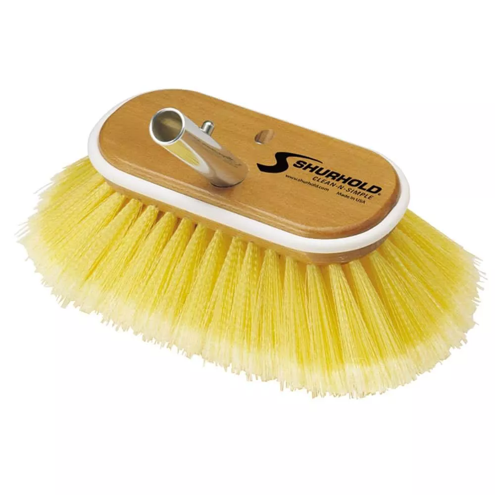 Shurhold 6" Polystyrene Soft Bristles Deck Brush - 960