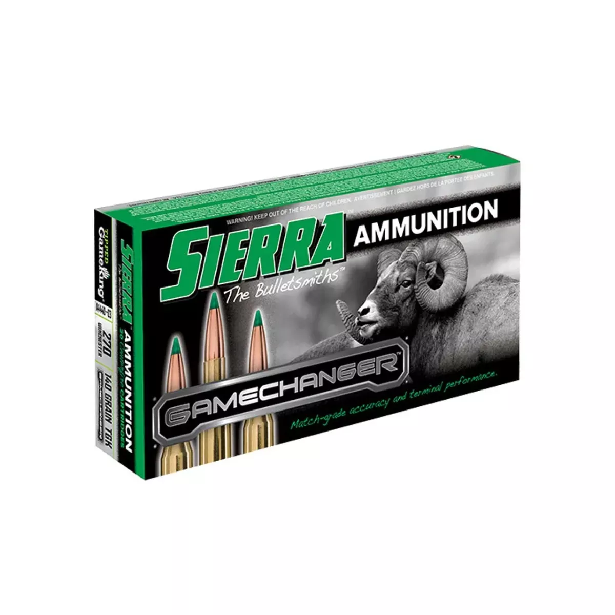 Sierra 270 WIN 140GR TGK GameChanger 20rd