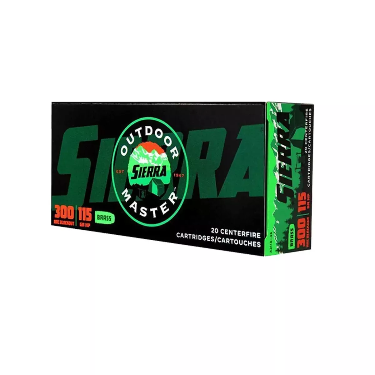 Sierra 300 AAC Varminter 115GR HP 20rd
