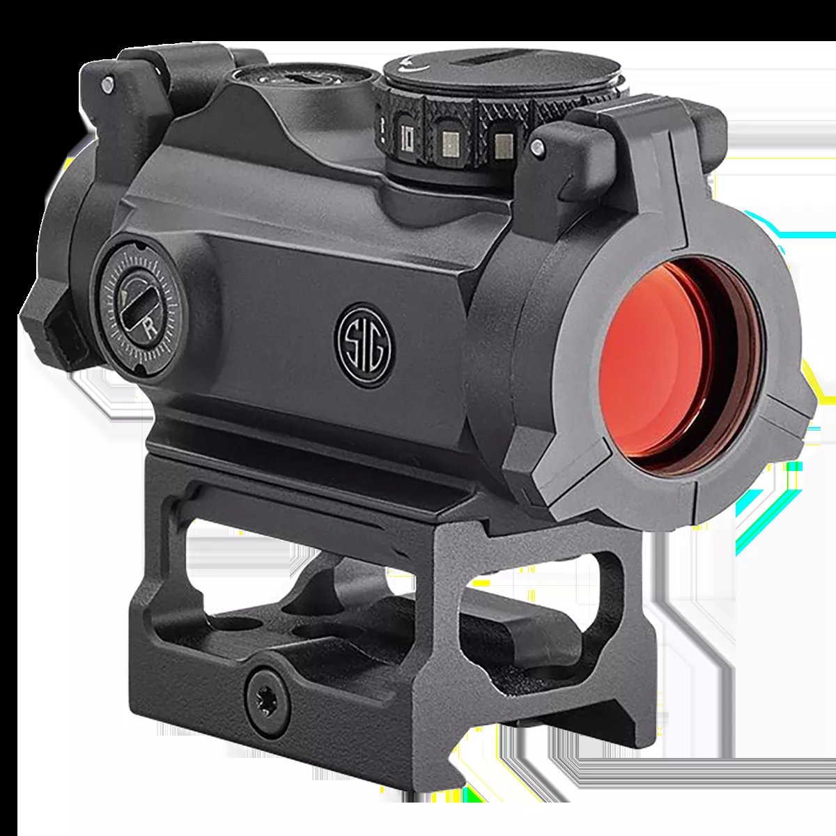 Sig Sauer Electro-Optics Romeo-MSR Black 1x20mm 2 MOA Green Dot Illuminated Reticle