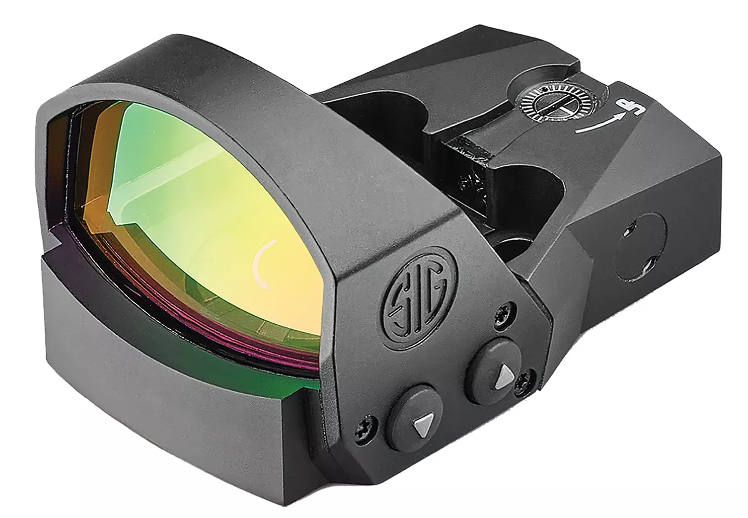 Sig Sauer Electro-Optics Romeo1Pro Black 1x30mm 6 MOA Red Dot Reticle Illuminated