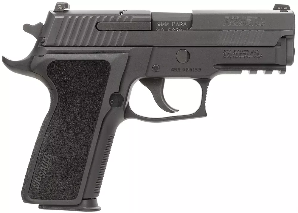 Sig Sauer P229 Compact Enhanced Elite *CA Compliant 9mm Luger Pistol 3.90" 10+1 Black