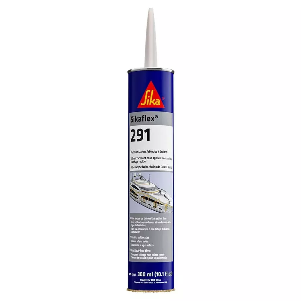 Sika Sikaflex 291 Fast Cure Adhesive & Sealant 10.3oz(300ml) Cartridge - White