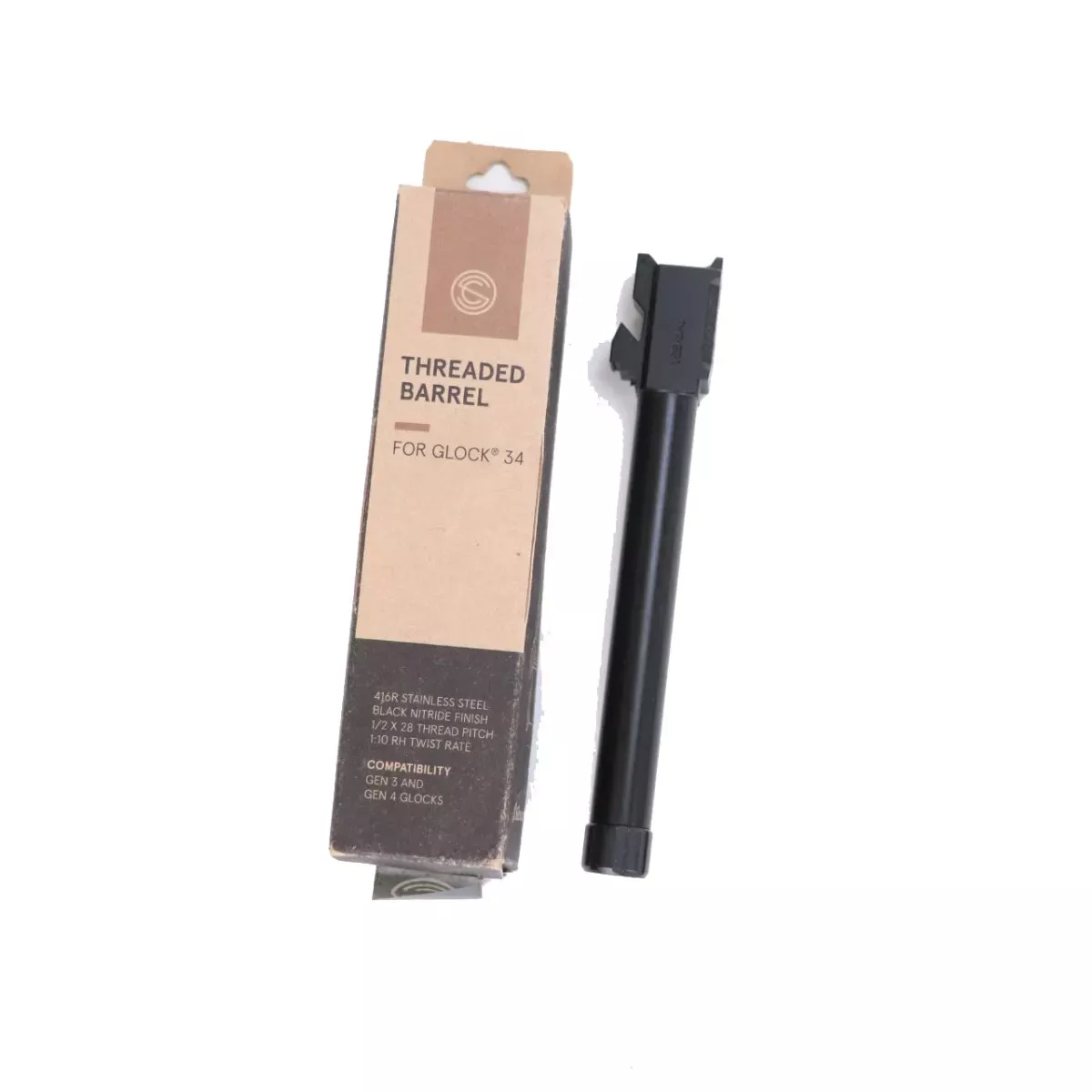 SilencerCo Threaded Glock Barrel for Glock 34 Gen. 1-4 1/2x28
