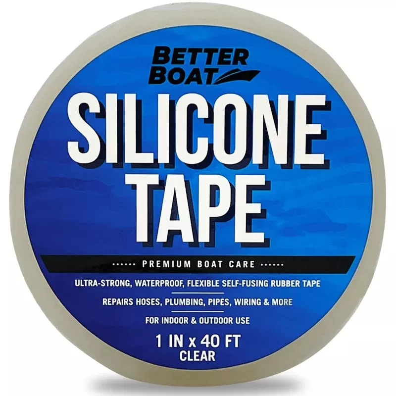 Silicone Tape|Black&Clear&White|40 FT Roll&15 FT Roll