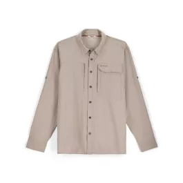 Simms Men's Guide Bugstopper LS Shirt - Dolomite Heather - M