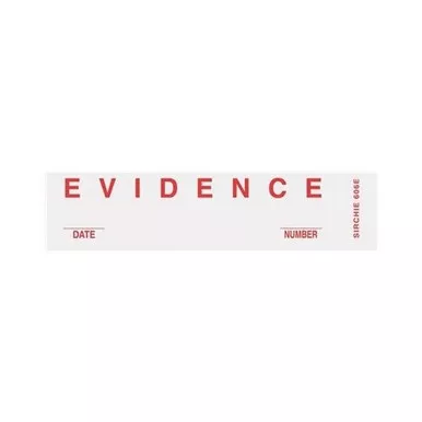 Sirchie 606ED Evidence Tape 1" x 500" w/ Tape Dispenser