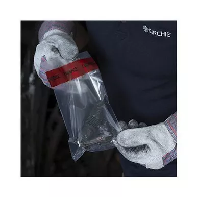 Sirchie AEC510C Arson Evidence Collection Bags, 5" x 10", 100 Pack