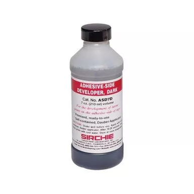 Sirchie ASD7D Adhesive-Side Developer, Dark, 7 Ounce