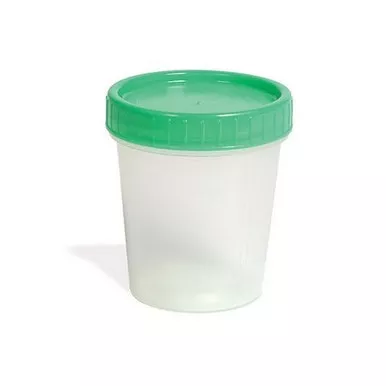 Sirchie BUK1006 Liquid or Solid 4 oz Specimen Container (100 Pack)