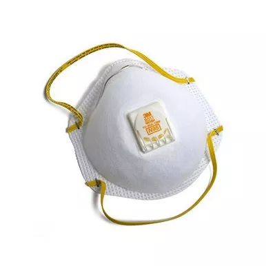 Sirchie DRMV100 Respirator w/ Comfort Valve (N95), 10 Pack