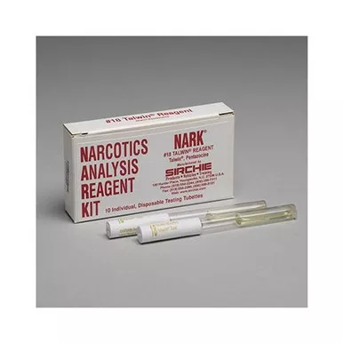 Sirchie NAR10018 NARK Test Talwin (Pentazocine) & Pentazocine Reagent, Box of 10