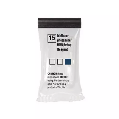Sirchie NARK20015 NARK II Test 15 Methamphetamine/MDMA Reagent, Box of 10