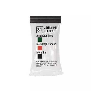 Sirchie NARK20031 NARK II Test 31 Liebermann Reagent, Box of 10