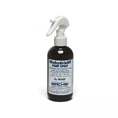 Sirchie NHT609 NinhydrinHT Pump Spray, 8 Ounce