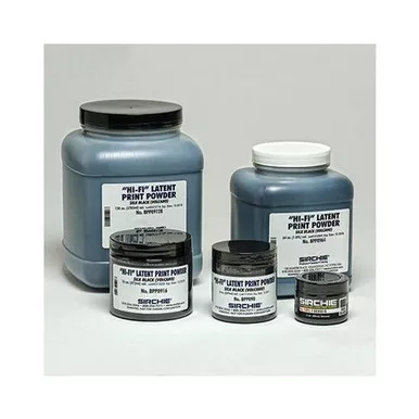 Sirchie Regular Silk Black “Hi-Fi” Volcano Latent FIngerprint Powder