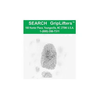 Sirchie SEARCH GripLifters w/ Preprinted Green Grip Tab