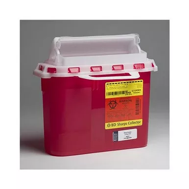 Sirchie SHRP54 Sharps Collector, 5.4 Quart