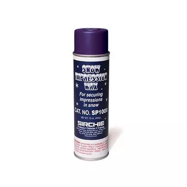 Sirchie SP1000 Snow Impression Wax, 15 Ounce Aerosol