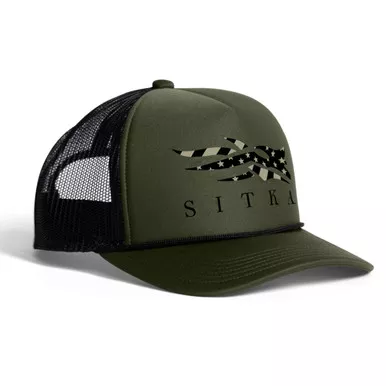 SITKA Icon Flag Hi Pro Foam Trucker Hap (600373-OSFA)