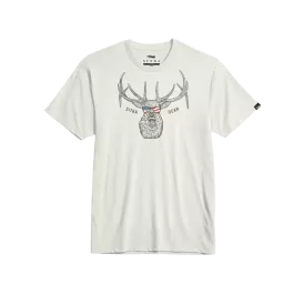 Sitka Men's American Elk Tee - Ivory - L