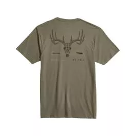 Sitka Men's Tech Whitetail Pocket Tee - Dark Green Sage - M