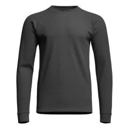 Sitka Men's Waffle Crew - Iron Grey - M