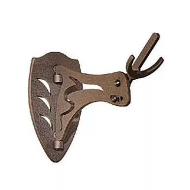 Skull Hooker Little Hooker European Mount Display Steel Robust Brown