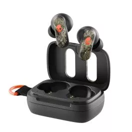 Skullcandy - Dime 3 True Wireless Bluetooth In-Ear Earbuds - Realtree APX Orange