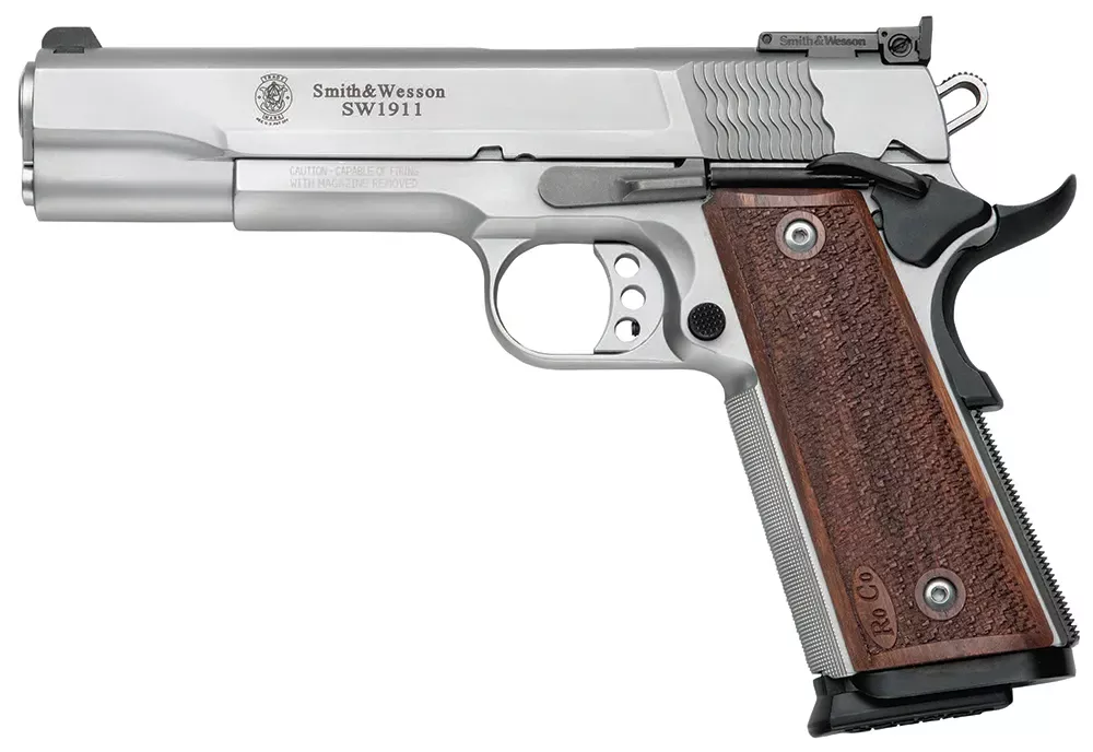 Smith & Wesson 1911 Performance Center Pro 9mm Luger 5″ 10+1 Matte Silver