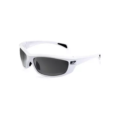 Smith & Wesson Whitehawk Full Frame Shooting Glasses - Gloss White Frame