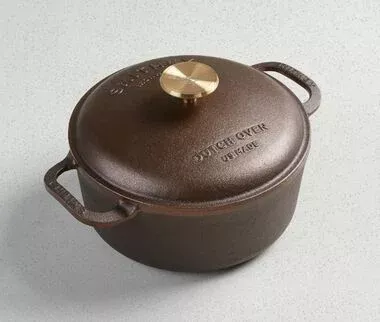 Smithey Ironware Cast Iron Dutch Oven 3.5 Quart