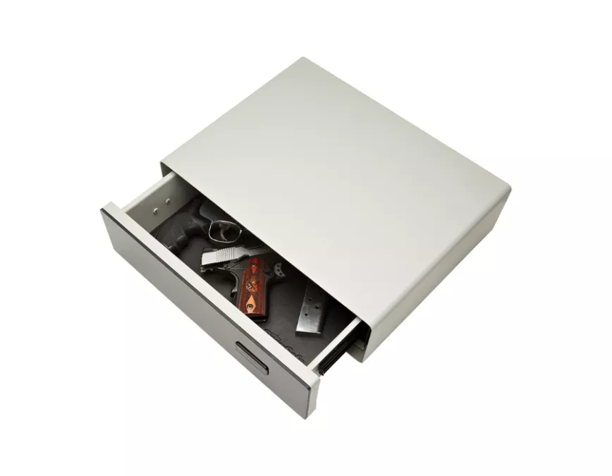 SnapSafe GlideVault Access Code/Key Entry, Silver