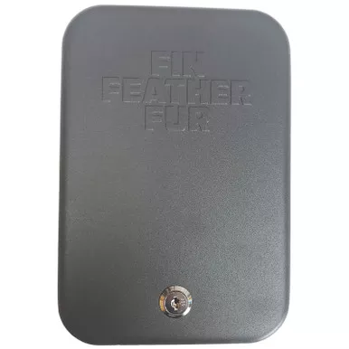 SnapSafe Large Lock Box with Fin Feather Fur Logo