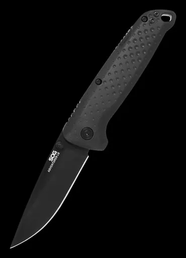 SOG Adventurer LB Black Folding Knife