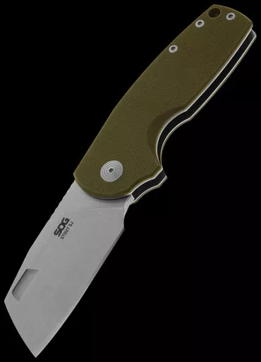 SOG Stout SJ Cleaver Folding Knife