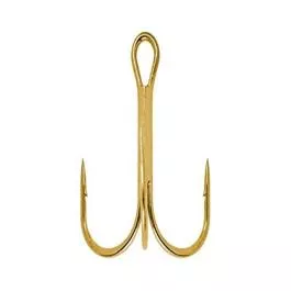 South Bend Treble Hooks – Gold – Size 18