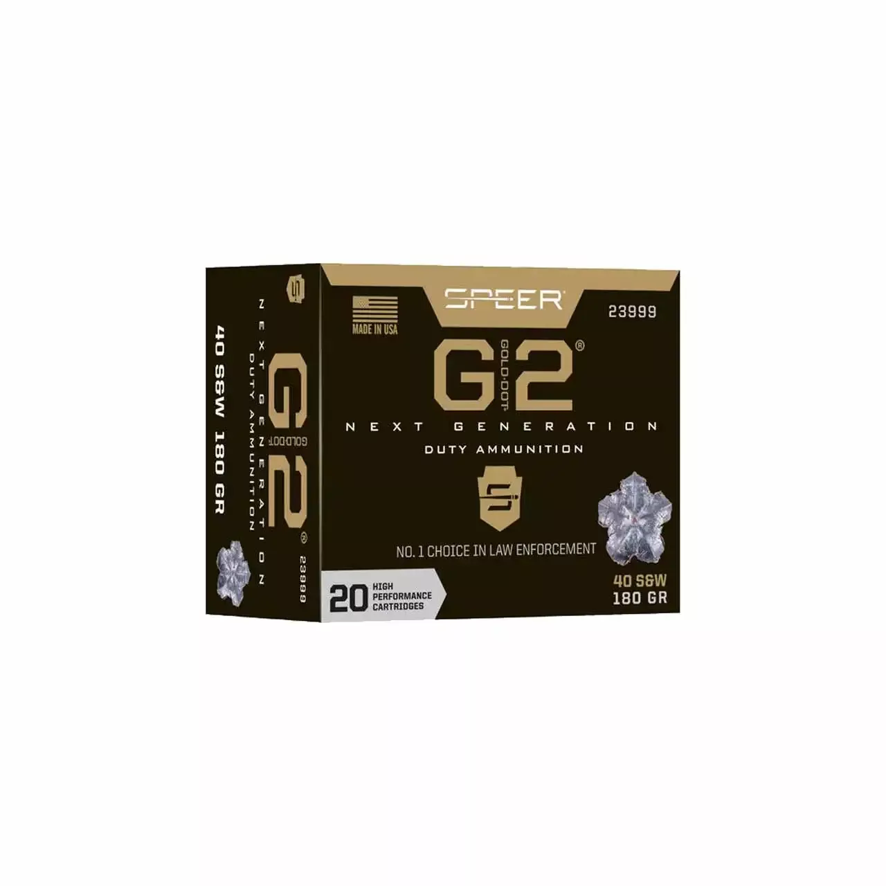 Speer 40S&W Gold Dot 180gr