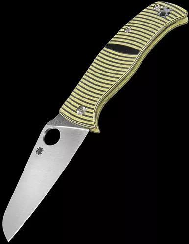Spyderco Caribbean Sheepfoot Folding Knife