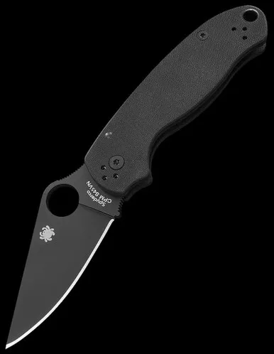 Spyderco Para Military 3 Black Blade