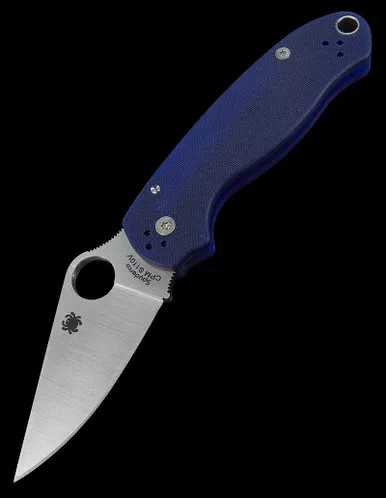 Spyderco Para Military 3 G10 Dark Blue S110V