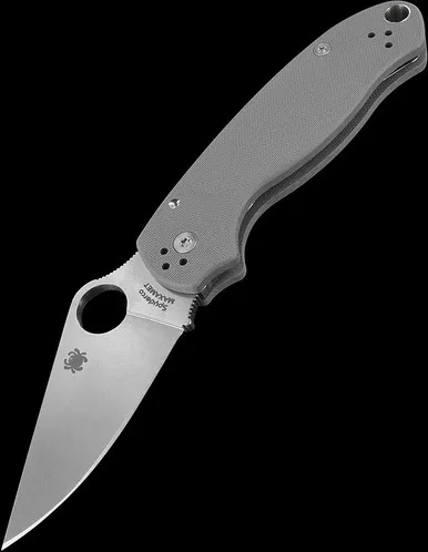 Spyderco Para Military 3 G10 Maxamet Folding Knife